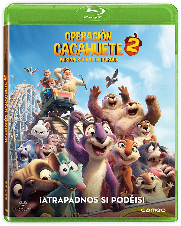 carátula Operación Cacahuete 2. Misión: Salvar el Parque Blu-ray 1