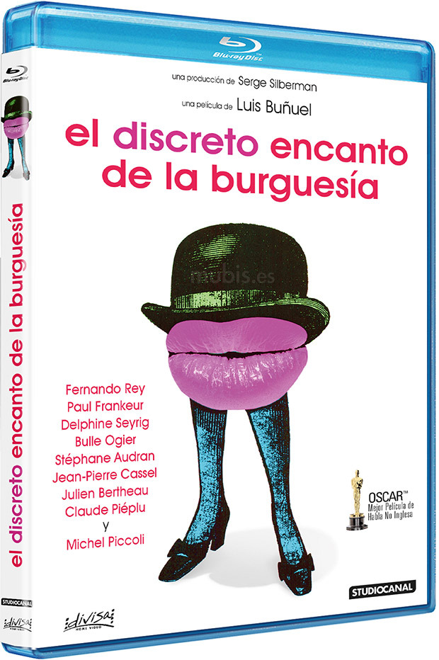 carátula El Discreto encanto de la Burguesía Blu-ray 1