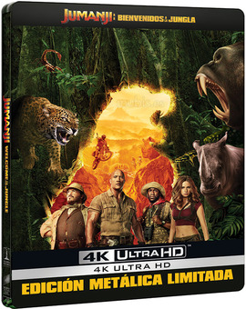 Jumanji: Bienvenidos a la Jungla - Edición Metálica Ultra HD Blu-ray