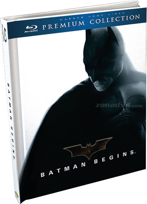 carátula Batman Begins - Edición Premium/Libro Blu-ray 1