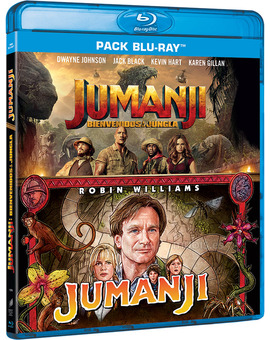 Pack Jumanji + Jumanji: Bienvenidos a la Jungla Blu-ray