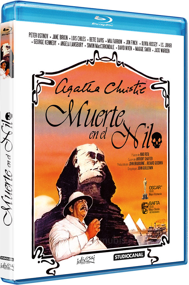 carátula Muerte en el Nilo Blu-ray 2