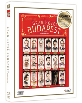 El Gran Hotel Budapest Blu-ray