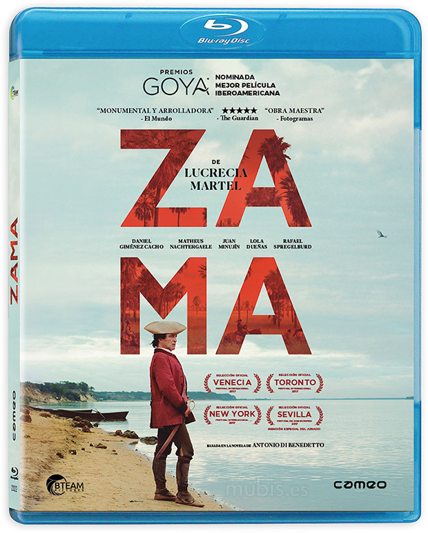 carátula Zama Blu-ray 1