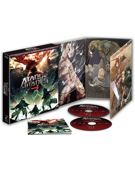 Ataque a los Titanes - Segunda Temporada (Edición Coleccionista) Blu-ray