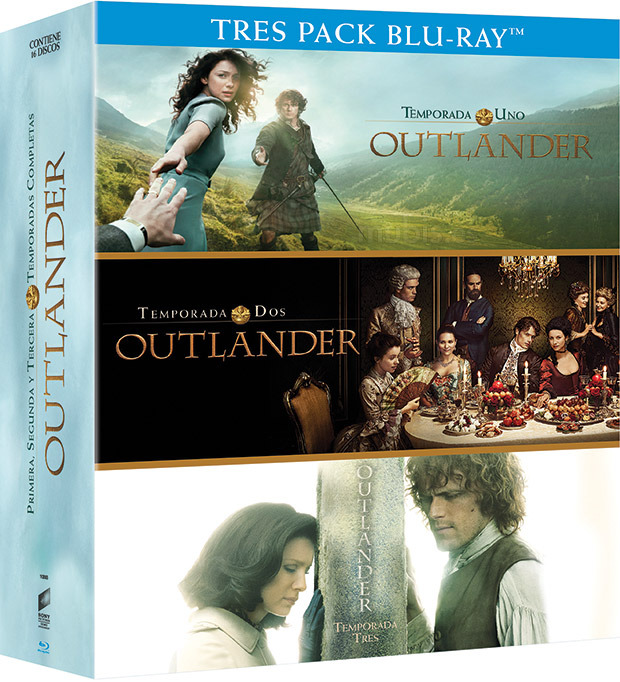 carátula Outlander - Temporadas 1 a 3 Blu-ray 1