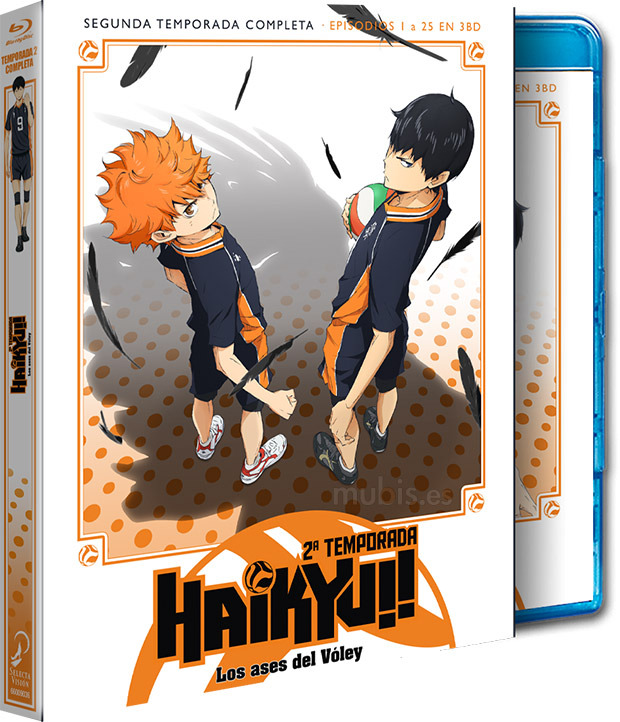 carátula Haikyu!! Los Ases del Vóley - Segunda Temporada Blu-ray 1