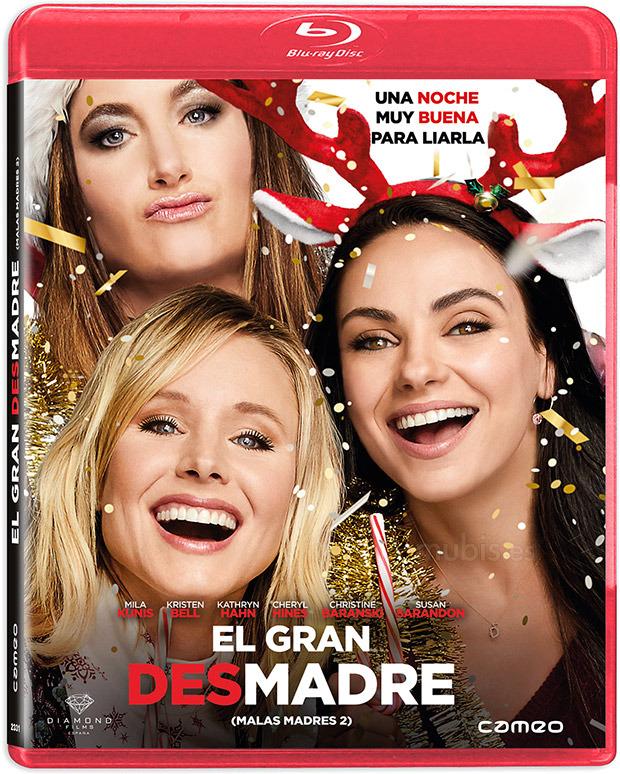 carátula El Gran Desmadre (Malas Madres 2) Blu-ray 1