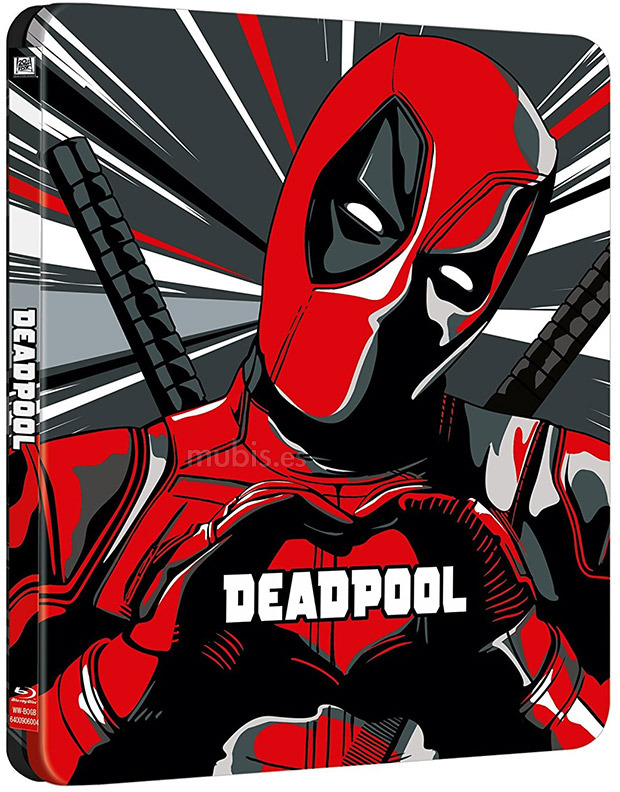 carátula Deadpool - Edición Metálica Blu-ray 1