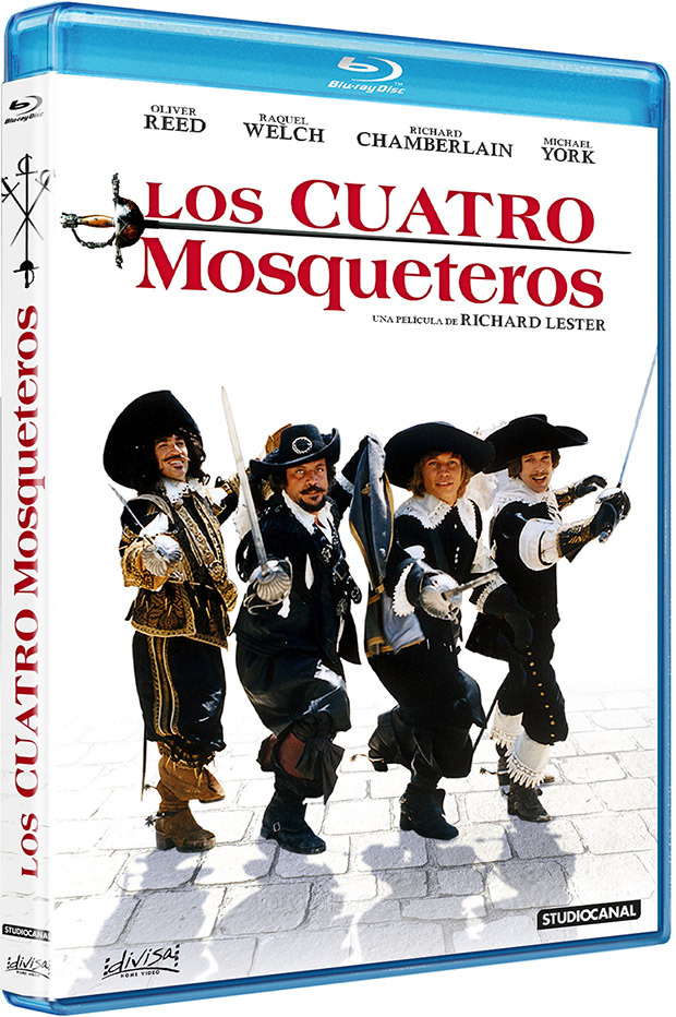 carátula Los Cuatro Mosqueteros Blu-ray 1
