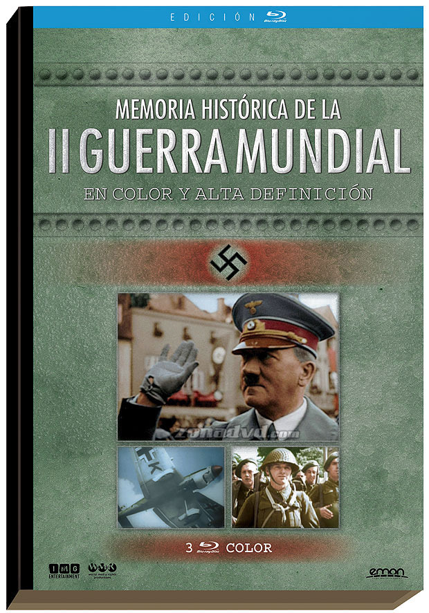 carátula Memoria Histórica de la II Guerra Mundial Blu-ray 1