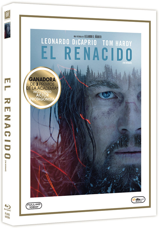 carátula El Renacido (The Revenant) Blu-ray 1