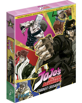 JoJo's Bizarre Adventure Temporada 2 Parte 2 - Saga Stardust Crusaders (Edición Coleccionista) Blu-ray 2