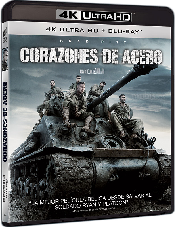 Corazones de Acero Ultra HD Blu-ray