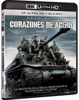 Corazones de Acero Ultra HD Blu-ray