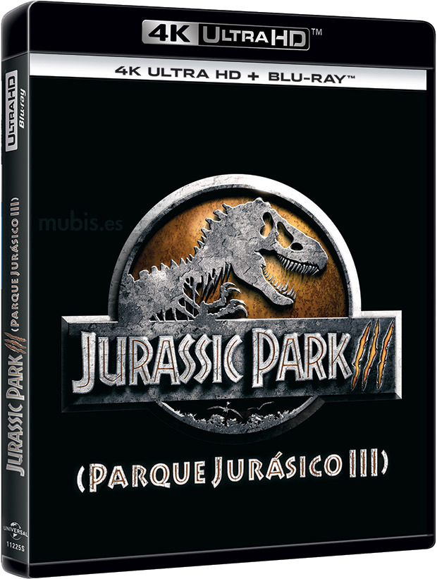 carátula Jurassic Park III (Parque Jurásico III) Ultra HD Blu-ray 2