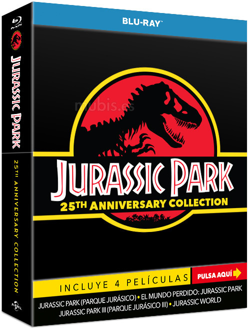 carátula Jurassic Park - Edición Coleccionista 25º Aniversario Blu-ray 1