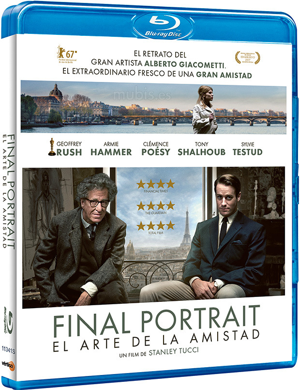 Final Portrait. El Arte de la Amistad Blu-ray