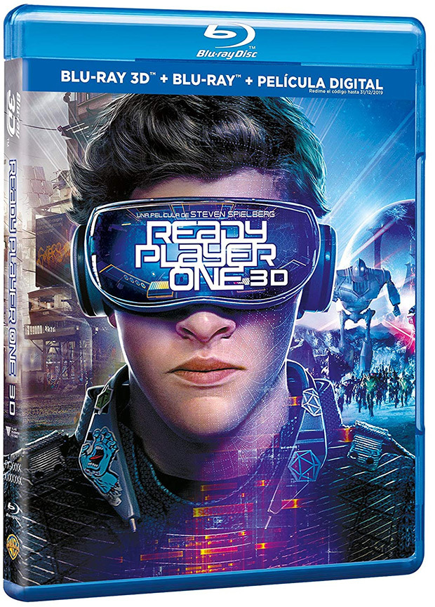carátula Ready Player One Blu-ray 3D 1