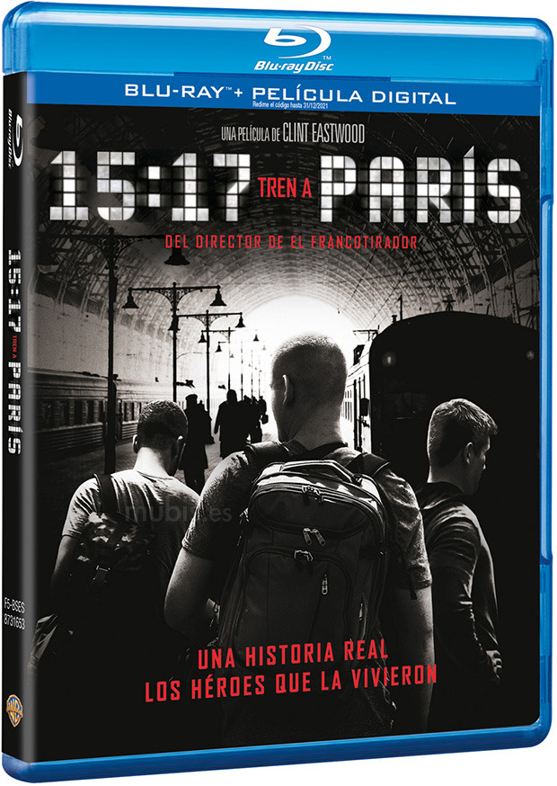 15:17 Tren a París Blu-ray