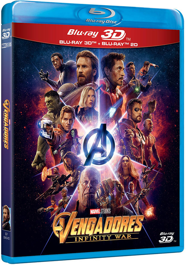 Vengadores: Infinity War Blu-ray 3D