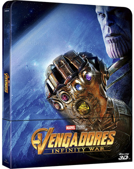 Vengadores: Infinity War en Steelbook en 3D y 2D