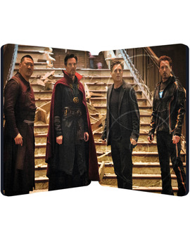 Vengadores: Infinity War - Edición Metálica Blu-ray 3D 4