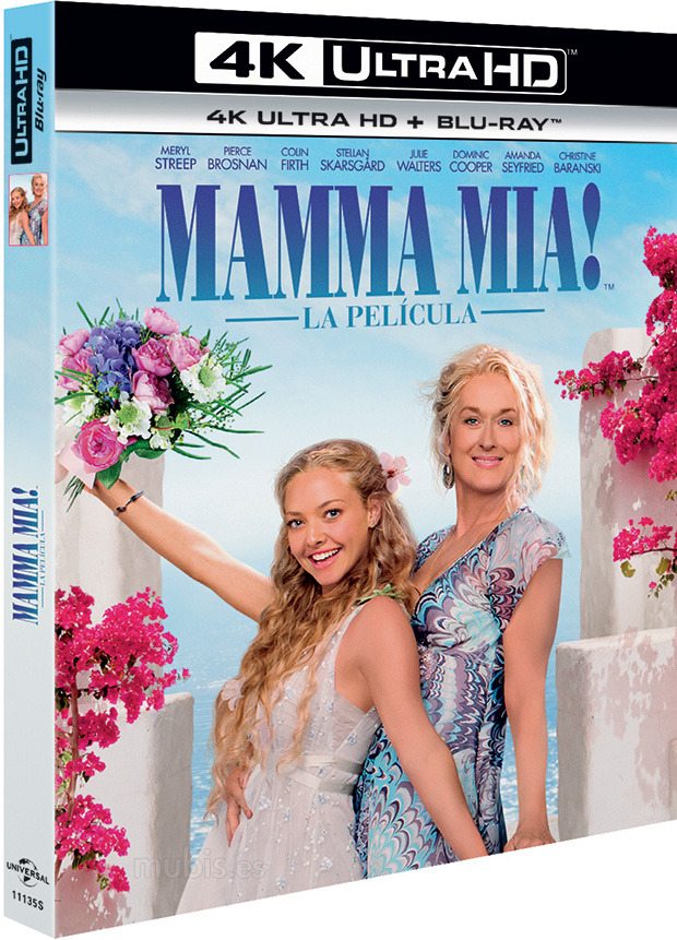 carátula Mamma Mia! Ultra HD Blu-ray 1