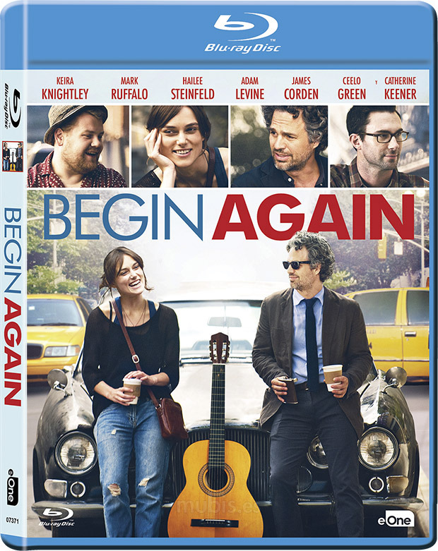 carátula Begin Again Blu-ray 1