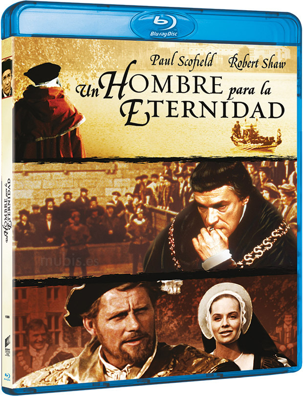 carátula Un Hombre para la Eternidad Blu-ray 1