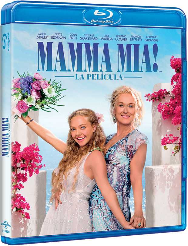 carátula Mamma Mia! Blu-ray 1