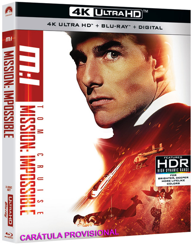 carátula Mission: Impossible (Misión: Imposible) Ultra HD Blu-ray 1