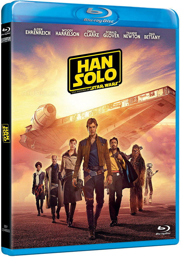 carátula Han Solo: Una Historia de Star Wars Blu-ray 1