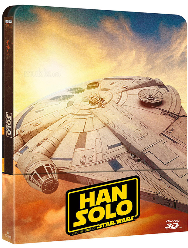 carátula Han Solo: Una Historia de Star Wars - Edición Metálica Blu-ray 3D 1