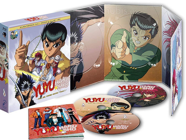 carátula Yu Yu Hakusho - Segunda Temporada Parte 2 (Edición Coleccionista) Blu-ray 1