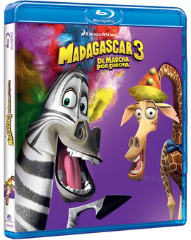 Madagascar 3: De Marcha por Europa Blu-ray