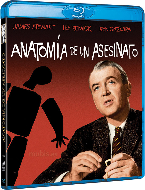 carátula Anatomía de un Asesinato Blu-ray 1