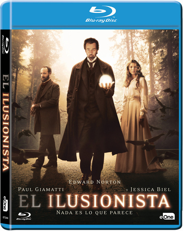 carátula El Ilusionista Blu-ray 1