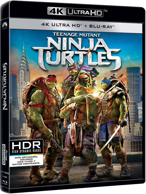 Ninja Turtles Ultra HD Blu-ray