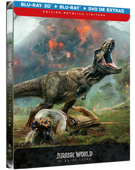 Jurassic World: El Reino Caído - Edición Metálica Blu-ray 3D