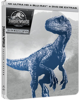 Jurassic World: El Reino Caído - Edición Metálica Ultra HD Blu-ray