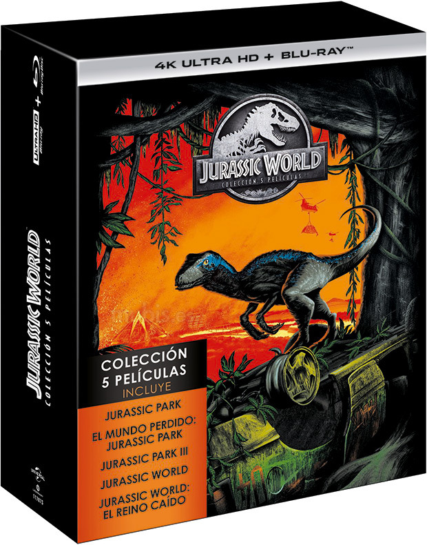 Jurassic World - Colección 5 Películas Ultra HD Blu-ray