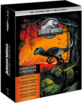 Jurassic World - Colección 5 Películas en UHD 4K/