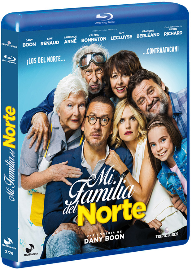 carátula Mi Familia del Norte Blu-ray 1