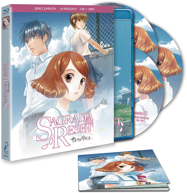 carátula Sagrada Reset - Serie Completa Blu-ray 1