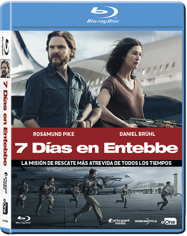 7 Días en Entebbe Blu-ray