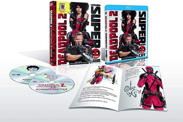 carátula Deadpool 2 - Edición Libro Blu-ray 1