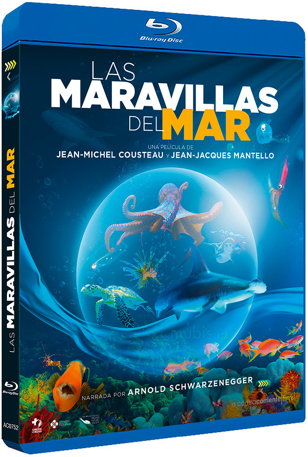 carátula Las Maravillas del Mar Blu-ray 1