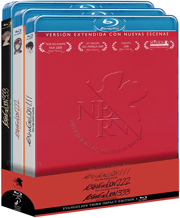 carátula Evangelion Third Impact Edition Blu-ray 1