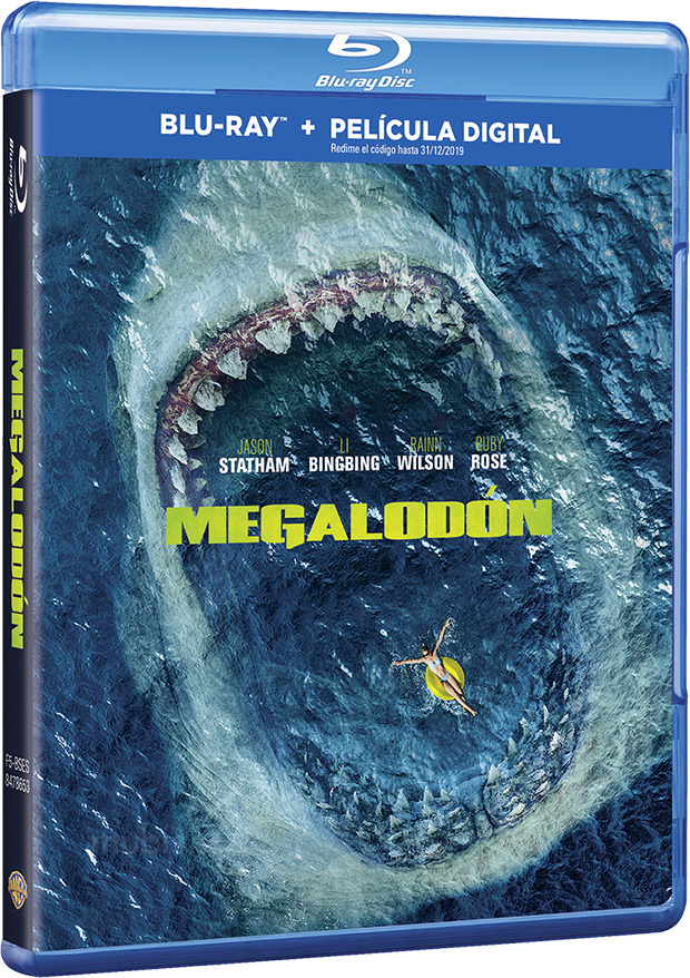 carátula Megalodón Blu-ray 1